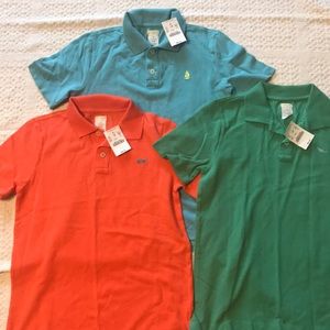 Children’s crew cuts by J Crew shirts